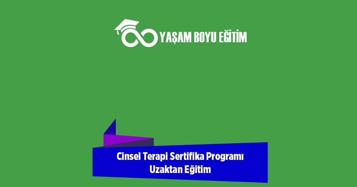 Cinsel Terapi Sertifika Programı Uzaktan Eğitim